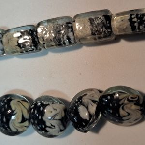 Beautiful glass beads for jewelry making